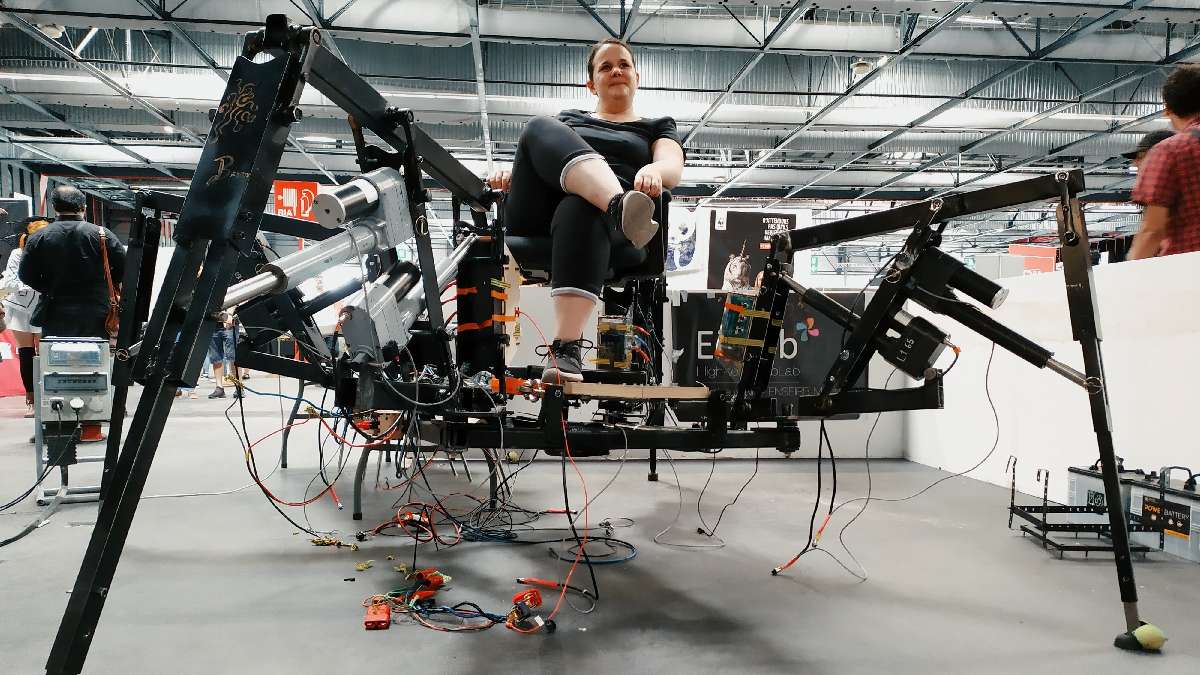 Robot quadrupède Megabot